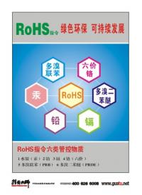 RoHS宣傳標(biāo)語 綠色環(huán)?？沙掷m(xù)發(fā)展