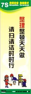 7s管理標(biāo)語 7s宣傳標(biāo)語 7s標(biāo)語圖片 整理整頓天天做，清掃清潔時(shí)時(shí)行