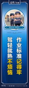 車間標(biāo)語口號 作業(yè)標(biāo)準(zhǔn)記得牢駕輕就熟不煩惱